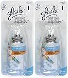 Glade Sense & Spray Refill - Clean Linen - .43 oz - 2 pk