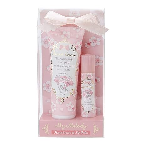 Amazon Co Jp マイメロディ ハンドクリーム リップクリームセット 桜