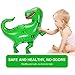 AKINGSHOP Dinosaur Party Supplies,  Dinosaur Happy Birthday Banner Jurassic World Party Supplies Baby Dinosaur Party Decorations Set Green Dino Party Balloons Cake Toppers for Kids Birthday(Style 1)