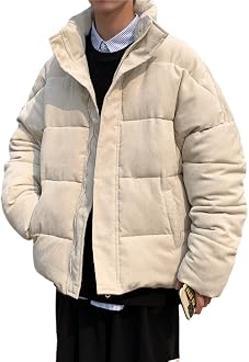 Men Vintage Winter Jacket Mens Harajuku 