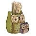 Grasslands Road Crimson Hollow Owl Toothpick Holder 470785 - Red