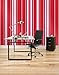 Brewster Wall Pops WPS99058 Peel & Stick Red Hot Stripe