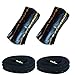 Bike A Mile Continental GatorSkin Bike Tires Set of 2 - with Continental Inner Tube Presta Valve Set of 2 - with a Reflective Safety Armband