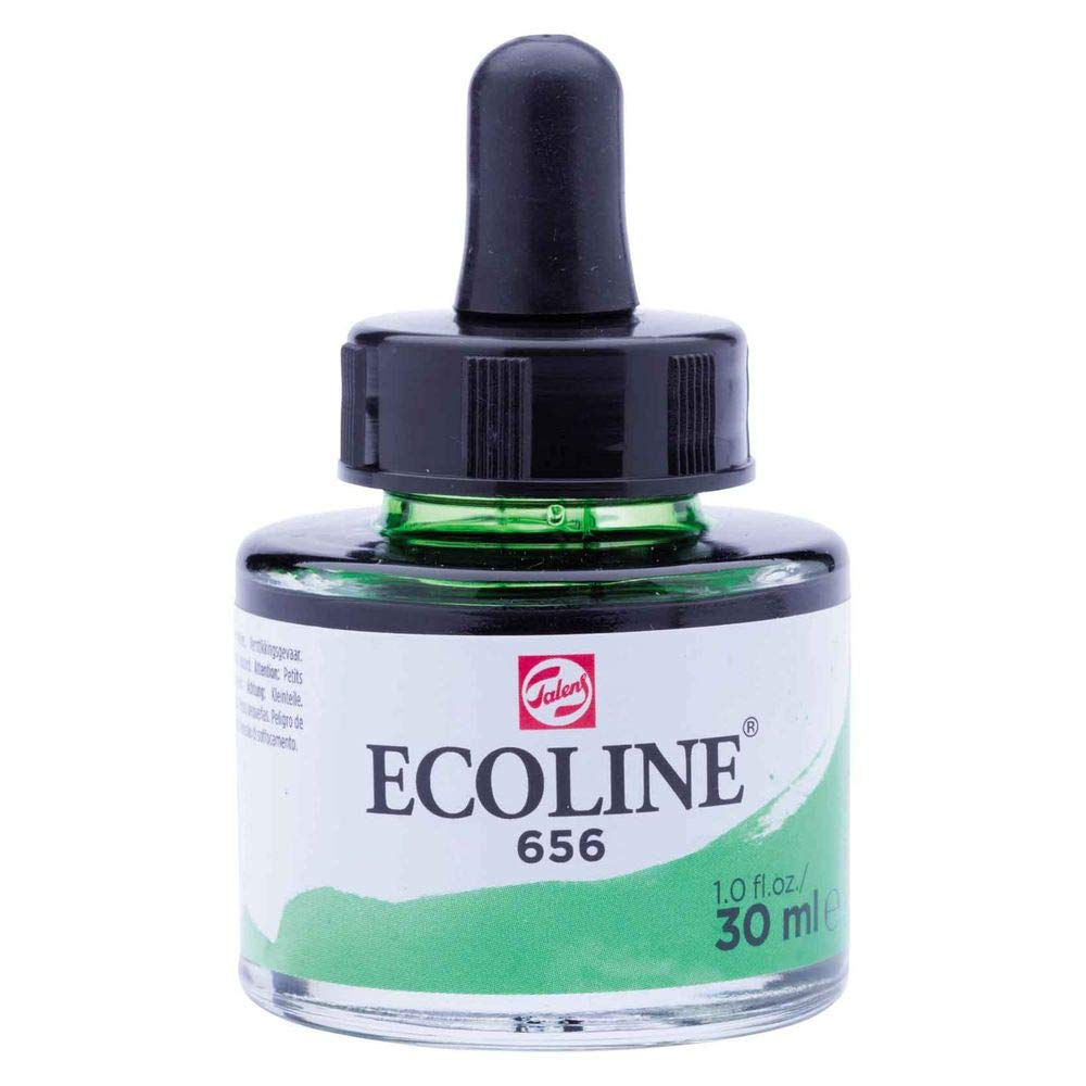 ECOLINE - PAINTING & DRAWING LIQUID WATERCOLOUR INK - FOREST GREEN 30ml