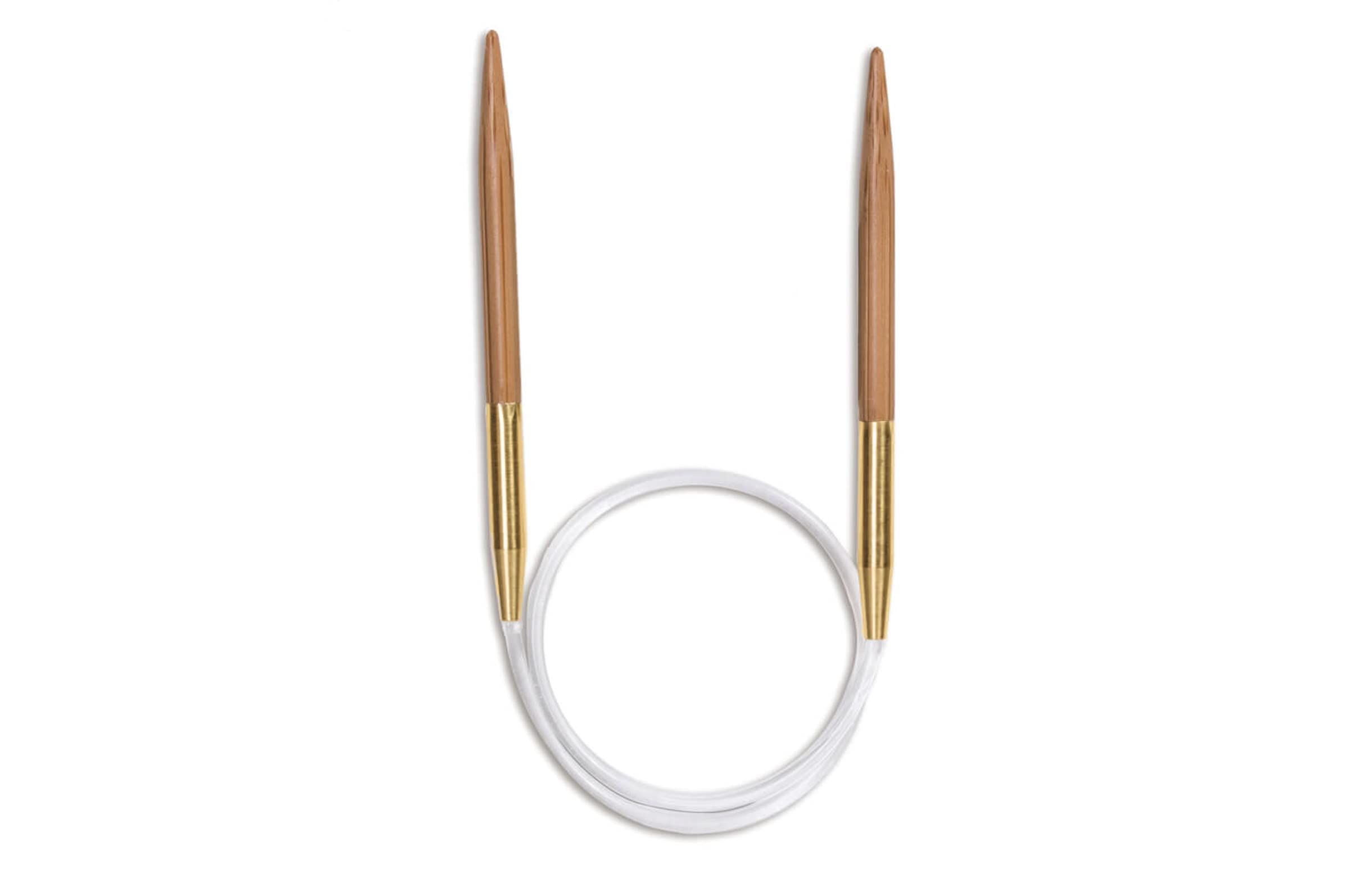 Seeknit KA06728 Bamboo Circular Knitting Needles, Beige, 50 cm x 3.75 mm