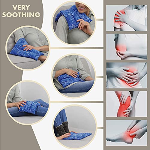 Nature Creation Back Heating Pad Microwavable Flexible & Easy to Use