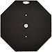 Dart-Stop 36 inch Black Octagon Pro Dart Board Back Board | Wall Protector | Dartboard Surround