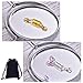 Frienda 14 Pieces Magnetic Lobster Clasp Magnetic Jewelry Clasps with Storage Bag for Jewelry Necklace Bracelet, Silver and Gold