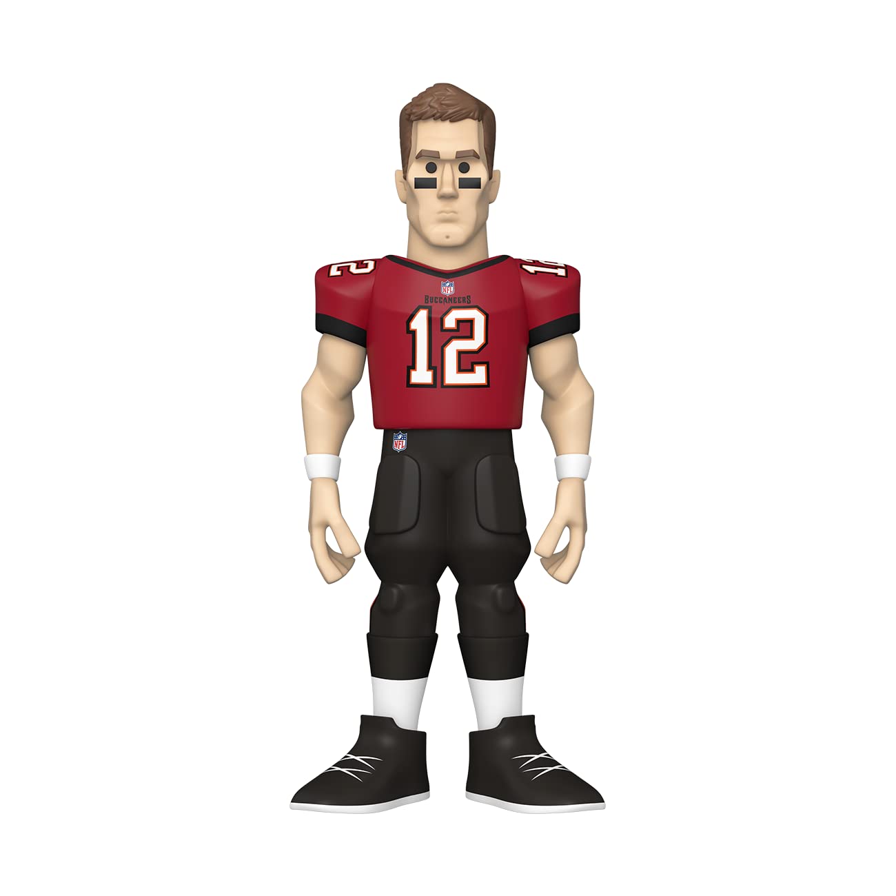 Funko Gold 12" NFL: Buccaneers - Tom Brady - 1/6 Odds for Rare Chase Variant - Collectable Vinyl Action Figure - Birthday Gift Idea - Official Merchandise - Ideal Toy for Sports Fans and Display