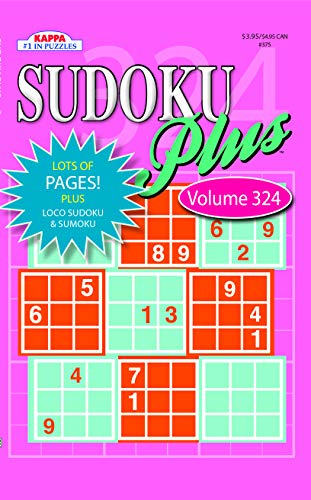 Download Now Sudoku Plus Puzzle Book Vol 324 By Kappa Books Publishers PDF