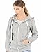 EASYHON Womens Soft Zip Up Fleece Hoodie Sweater Jacket