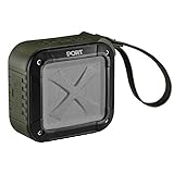 Waterproof, Portable Bluetooth 4.0 Speaker By PORT | Rechargable, Wireless, Powerful 5W Audio Driver, Compatible With All Bluetooth Devices | Marine Speaker System For IPhone, Android, IPod, IPad