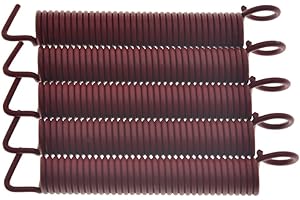 KAISH Set of 5 Premium Noiseless Tremolo Springs Tremolo Bridge Tension Spring for FR/ST/Strat Tremolos Red High Tension
