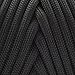 TOUGH-GRID Premium Black Paracord 550 lbs Made in USA Outdoor Survival Nylon Rope Tactical Heavy Duty Strands Parachute Cord Used by US Military 1 Type III Mil-Spec