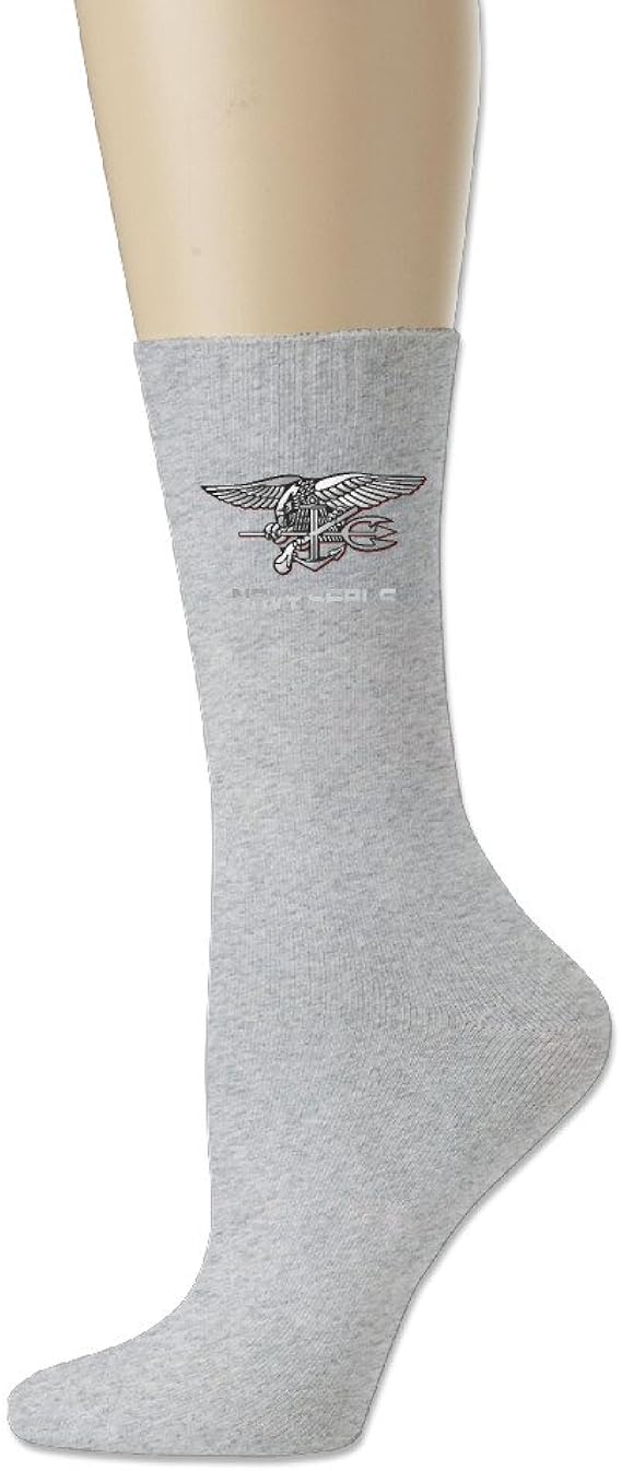 Men US Navy SEALs Athletic Socks Dress Sock Ash Clothing