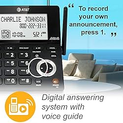 AT&T CL84107 DECT 6.0 Expandable Corded/Cordless
