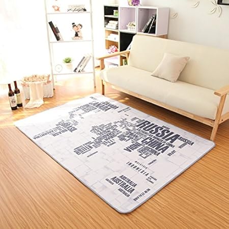Retro Originality Rectangle British Flag Flag Carpet Living