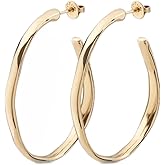 UNOde50 OHMMM.. Open Hoop Earrings
