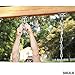 Playground Swing with Plastic Coated Swing Chains Accessories 2 Pack - Set of Swing Set Replacement Parts - Sets of Outdoor Swings for Jungle Gym