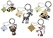 Wags and Whiskers Schnauzer Key Chain with Keyring/Key Holder (886767110721),
