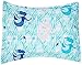 AmazonBasics Easy Care Super Soft Microfiber Kid's Bed-in-a-Bag Bedding Set - Twin, Blue Mermaids