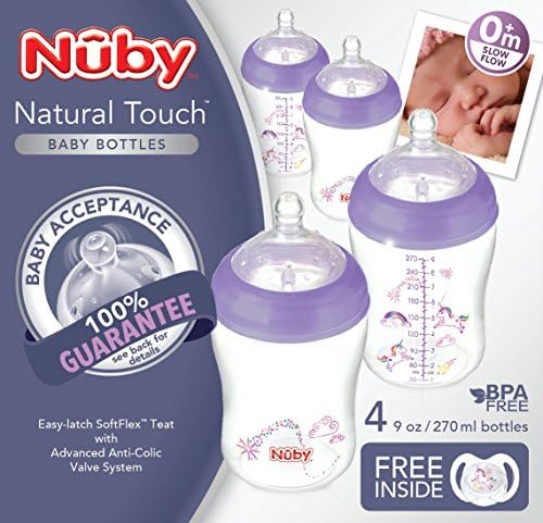 nuby unicorn bottles