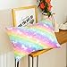 Nidoul Toddler Pillowcases, 2 Pack Unicorn Rainbow Kid Pillow Cases, 14