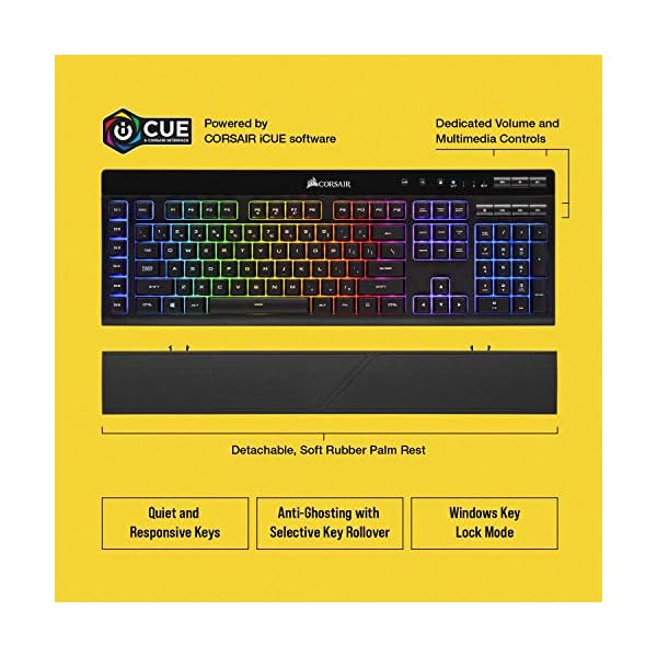 Corsair K57 RGB Wireless Gaming Keyboard - Image 7