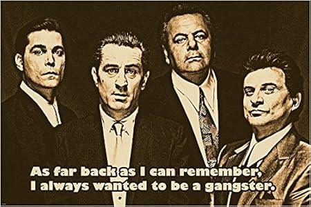 Hse Goodfellas Film Citation Poster Robert De Niro Ray Liotta