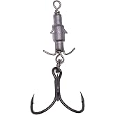 QWIK RIG by Yen, 2pk, Urchin Bait Harness, BKK Treble Hook, Maximum Hook-Ups