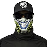 S A CO Official TWO-SIDED Face Shield, Perfect for All Outdoor Activities, Protects Face Against the Elements