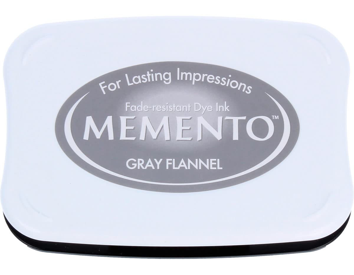 Tsukineko Memento Dye Ink Pad - Flannel Ink — image 1