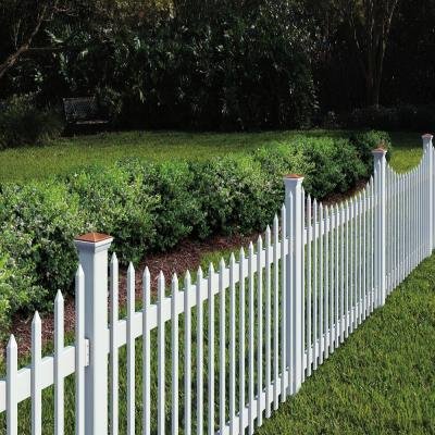 4 in. x 4 in. x 6 ft. White Vinyl Fencing Posts