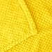 Exclusivo Mezcla Fleece Throw Blanket Extra Large, Super Soft and Warm Blankets for Couch, Sofa and Bed Waffle Textured, Cozy, Fuzzy and Lightweight (Vibrant Yellow, 50x70 inches)