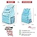 dbest products Stair Climber Bigger Trolley Dolly, Moroccan Tile Grocery Shopping Foldable Cart Condo Apartment