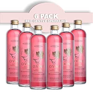 O.Vine Wine Grape Infused Non Alcoholic Red Sparkling ...