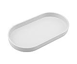 VCREATC White Small Tray (10 inch), Oval Tray for