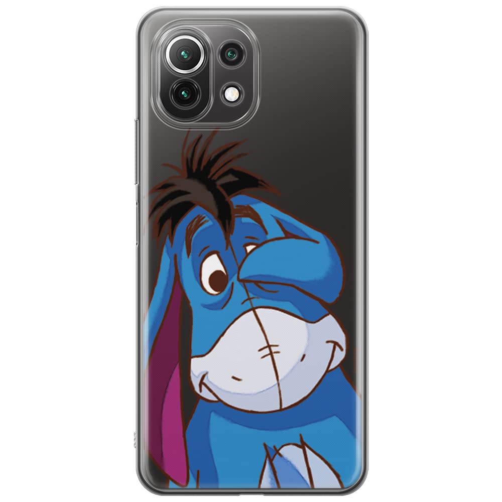 ERT GROUP mobile phone case for Xiaomi 11 Lite 4G/5G original and officially Licensed Disney pattern Winnie the Pooh and friends 037, partially transparent