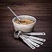 MEKBOK Stainless Steel Measuring Spoons - Set of 6 Accurate Spoons Including 1/2 Tablespoon and 1/8 Teaspoon Measuring Spoon - Gift Box