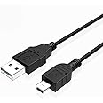 ezonpinzv USB to Mini USB Charger Cable for PS3 Controller - Charging Cable Data Transfer Cable Compatible with Sony Playstation PS3/PS3 Slim SixAxis Controller, GoPro Hero 3, Hero 4 USB Cable