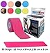 Pink Kinesology tape Roll | ktape ktapes kttape kttapes k-tape kt-tape kt-tapes | tonal dysfunction torticollis post-surgical scar management diastasis recti impingement syndrome myofascial mma ac rib
