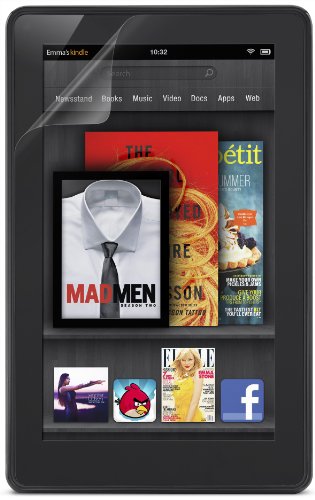 Belkin Kindle Fire 2 Pack Clear Protective Screen Overlay w/ Cleaning Cloth - Lifetime Warranty (does not fit Kindle Fire HD)