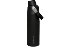 Stanley IceFlow Fast Flow Water Bottle | Angled Spout Lid | Lightweight & Leakproof for Travel & Sports | Insulated Stainless Steel | BPA-Free