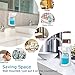 Lantoo Foaming Automatic Soap Dispenser, Hands free Automatic Foam Soap Dispenser for Bathroom & Kitchen, 16oz Capacity, Adjustable Foam Control, Wall Mounted/On Countertop