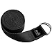 REEHUT Yoga Strap (6ft, 8ft, 10ft) with Ebook - Durable Cotton Exercise Straps w/Adjustable D-Ring Buckle for Stretching, General Fitness, Flexibility and Physical Therapy