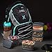 Jaxx FitPak Meal Prep Backpack with Portion Control Container Set
