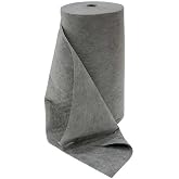 Spilfyter Sorbent Roll, 72 gal, 32 in x 150 ft, Universal, Gray, Polypropylene DS-97-1 Each