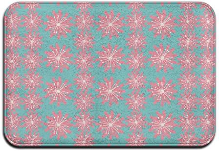 Carpet Germinating Plants Wildflowers Twigs Sprouts Buds Lively Rustic 40x60 Cm