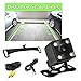 Pyle Upgraded Backup Camera Vehicle Mount W/ Weatherproof Dash Cam, Reverse Parking Camera, LED Monitor, Angle Adjustable, Distance Scale Lines, Fog Resistant, Night Vision Cam, DC12V/RCA (PLCM14LP)