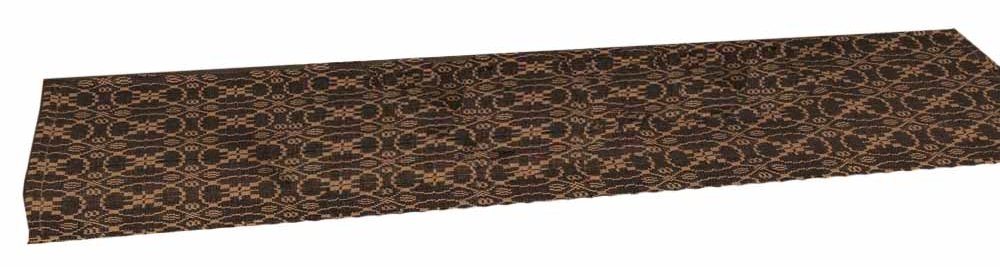 Best table runner jacquard black